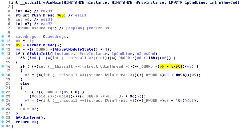 BackSwap Malware FileZilla wWinMain